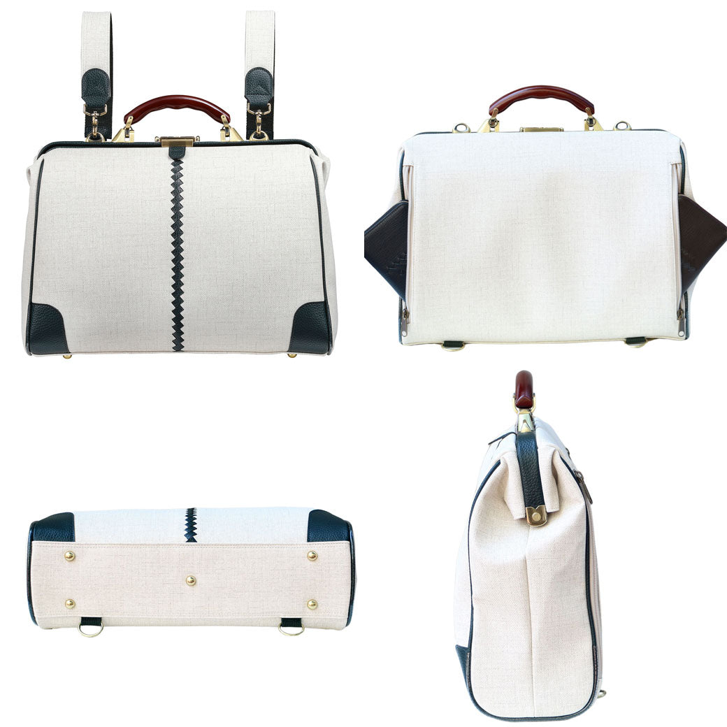 【15個限定カラーオクタビア】横型ダレスバッグ M　YK-0007-OCT