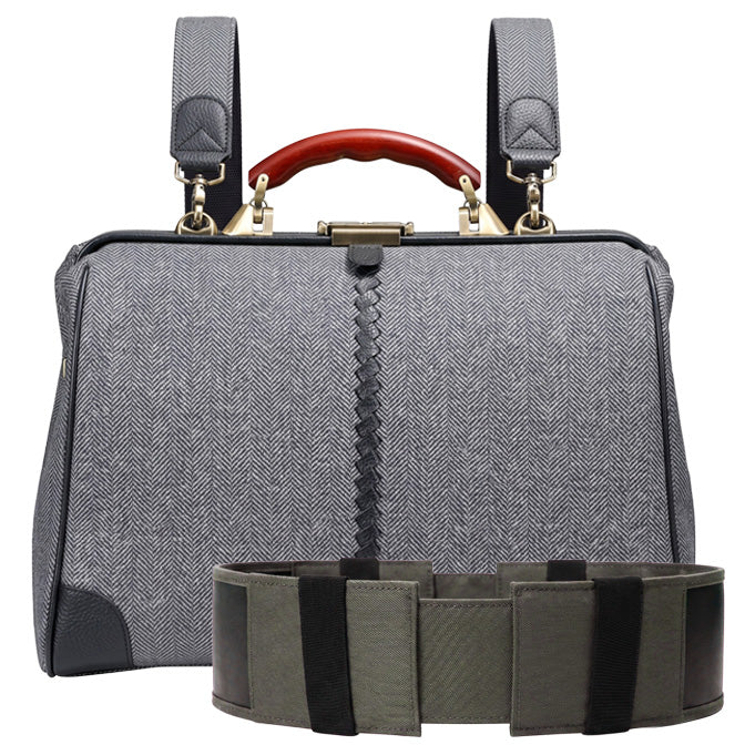 [Pre-order bonus included] Dalles Bag Horizontal M Size 20th Anniversary Limited Tweed Gray YK7