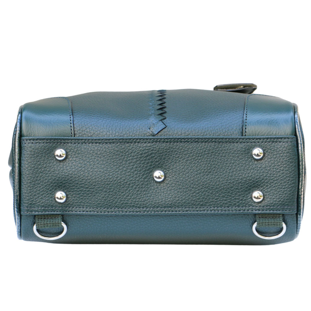◆Toyooka Bags Certified [Long Wooden Handle SET Dulles Bag] Toyooka Bags M Size YK3ME [ELK] Dark Green